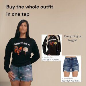 BUY THE FIT! Don't Be A CS Sweatshirt and Risen Jean Shorts
